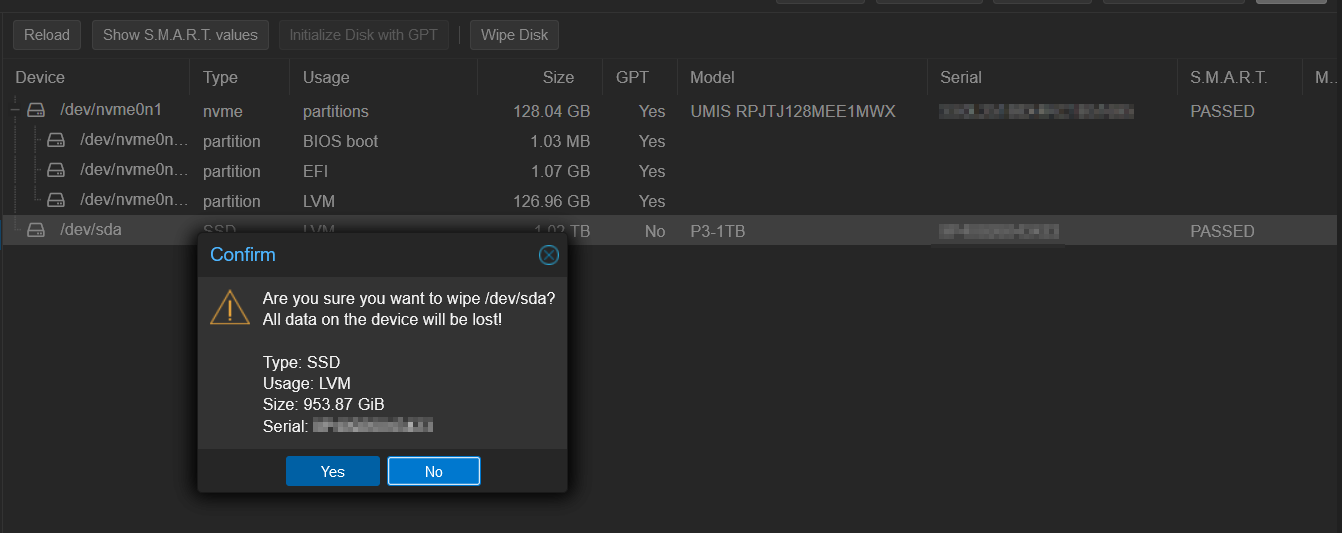 Proxmox Storage Issue 04